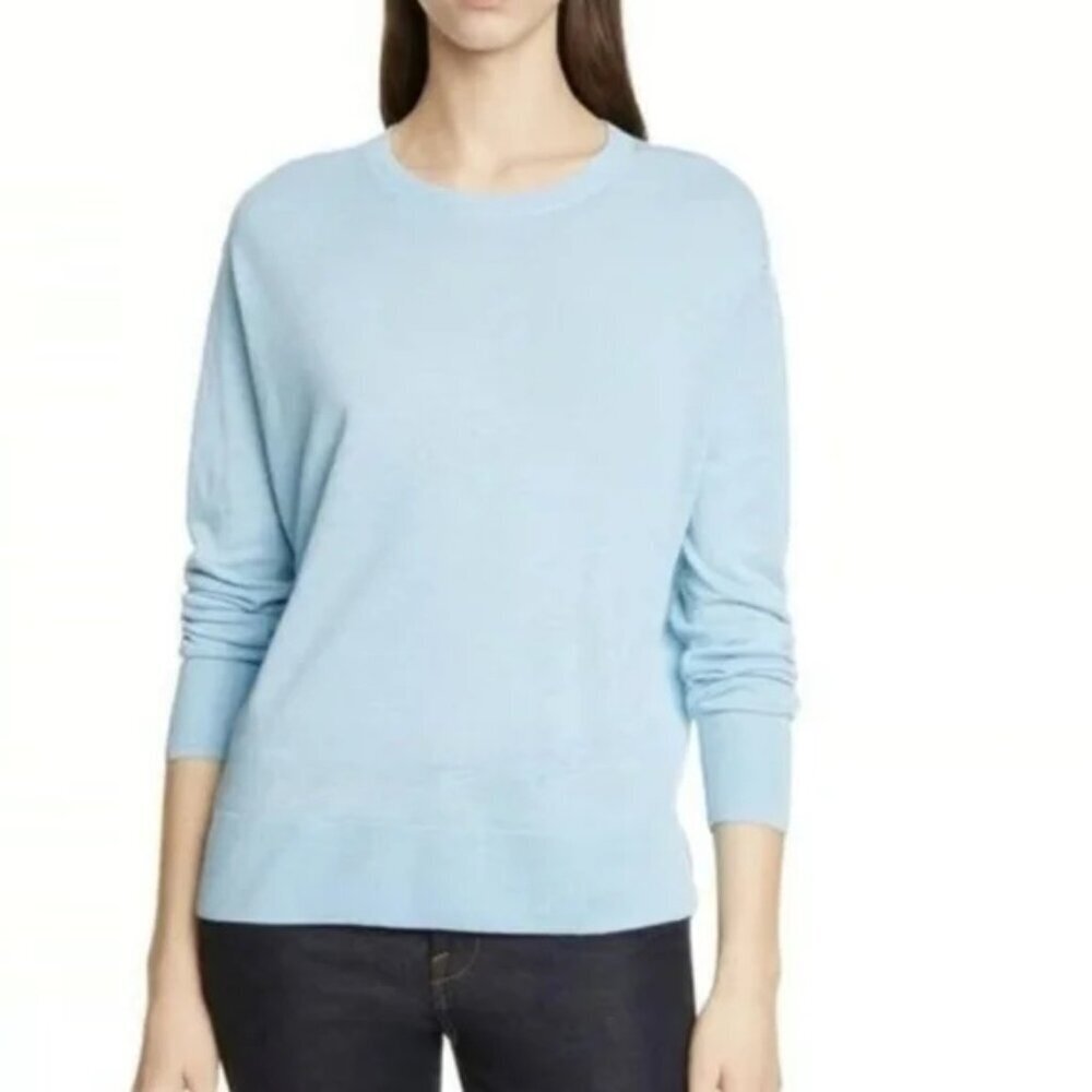 Charter Club 100% Cashmere Light Blue Sweater Size XS